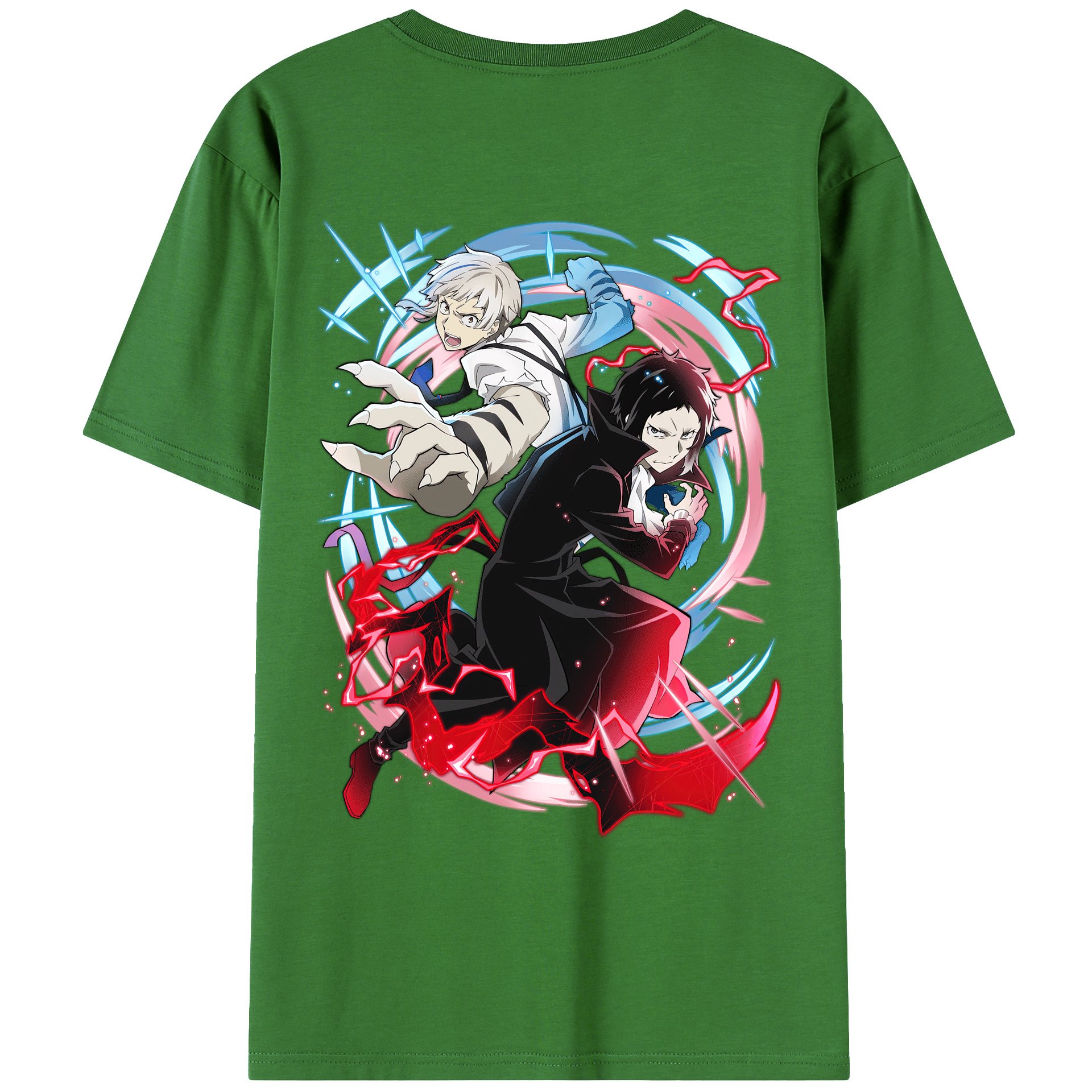 （画像用） 文豪ストレイドッグス Bungo Stray Dogs レディース半袖Tシャツ(バックプリント)